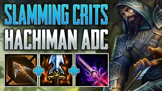 CRIT META IS BACK! Hachiman ADC Gameplay (SMITE Conquest)