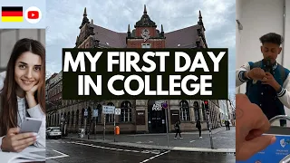 MY FIRST DAY IN COLLEGE (BERLIN) #vlog2