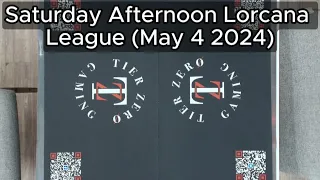 Tier Zero Gaming Presents Saturday Afternoon Lorcana League (May 4 2024)