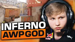 How to AWP on Inferno Like m0NESY - CS2 Guide