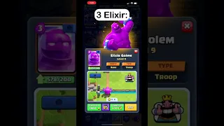 Worst Card at Each Elixir Cost #shorts #subscribe #clashroyale