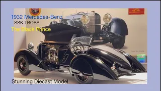 1932 Mercedes-Benz SSK Trossi “The Black Prince”  Exclusive Diecast Model ever made