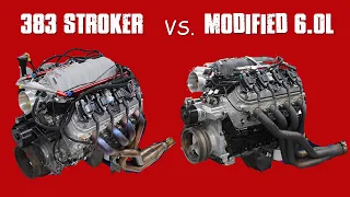 JUNKYARD LS POWER-383 vs 6.0L (BIG BORE vs BIG STROKE)