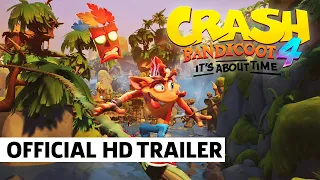 Crash Bandicoot 4: It's About Time - Official Reveal Trailer