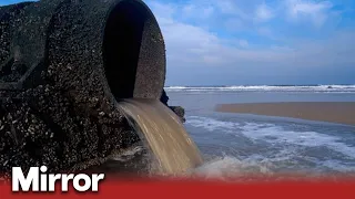 Tories under fire as footage shows sewage dumping on UK beaches