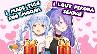 【HoloLive】Pekora and Moona so Teetee 100% Wholesome 【English Sub】