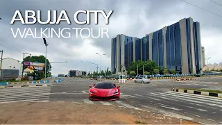 ABUJA CITY Walking Tour [4k] - The Capital of Nigeria