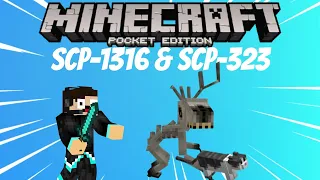 SCP-323 & SCP-1316|SCP FOUNDATION ADDON|MCPE AND BE 1.13+