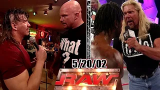 WWE RAW - May 20, 2002 Full Breakdown - Day After Judgement Day - Taker v RVD - Austin/Eddie In Bar