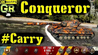 World of Tanks Conqueror Replay - 8 Kills 6.2K DMG(Patch 1.4.0)