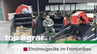 Einstreugeräte für den Frontanbau im top agrar-Vergleich