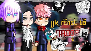 Jjk react to ITADORI | pt. 2/3 | somehow mostly Sukuna | Manga spoiler! | Nokotocyo