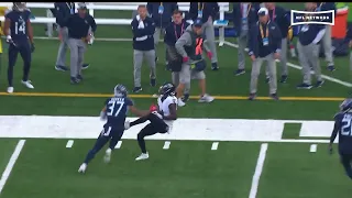 Zay Flowers jumps up and makes the catch look easy vs Titans
