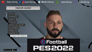 PES 2022 Así será el Nuevo Editor de Jugadores Realismo Total !!!! 🚨🎮😮