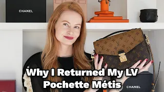 Why I Returned My Louis Vuitton Pochette Métis ❌ || Quality Issues, Color of Hardware