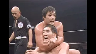 Giant Baba & Dory Funk Jr. vs. Jumbo Tsuruta & Genichiro Tenryu (November 29, 1983)