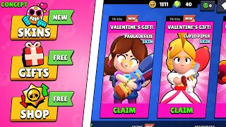 TIME TO CLAIM VALENTINE'S BOXES 2022  👑Free Brawler! (concept)