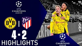 Borussia Dortmund - Atletico Madrid 4-2 Highlights | UEFA Champions League - 2023/2024