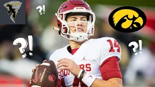 REPORT: Former Oklahoma QB GENERAL BOOTY in contact with Iowa Football via transfer portal