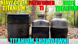 Titanium Cook Kit Battle - Which One is Right for YOU?!