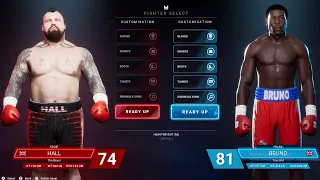 Eddie Hall VS Frank Bruno || Undisputed Boxing Game Early Access ESBC