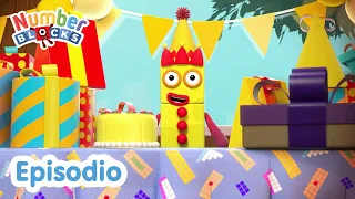 Un montón de tres | @Numberblocks en Español | Episodios completos