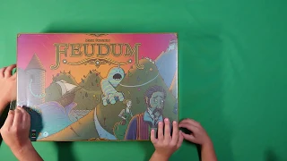 Feudum [1] Настольная игра "Феод" ("Feudum"), распаковка