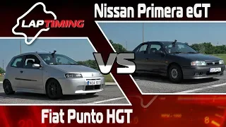 Jani bácsi meséi. Fiat Punto HGT vs. Nissan Primera eGT (LapTiming ep. 85)