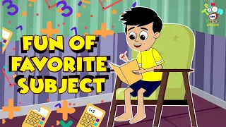 Fun of favorite subject | Maths Subject | English Moral Stories | English Animated | English Cartoon