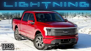 WINTER TEST ! 2023 Ford F-150 Lightning | Review