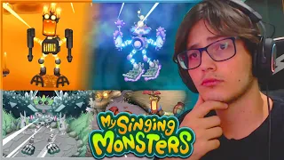 REAGINDO AS MELHORES FANMADES DE WUBBOX ÉPICAS! ATÉ PARECEM OFICIAIS! | My Singing Monsters