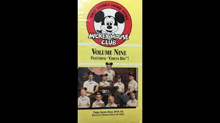 mickey mouse club vol 9 featuring circus day