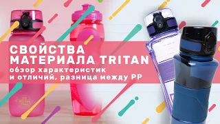 Экологичные бутылки для воды: чем отличается Tritan от обычного PET пластика