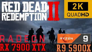 Red Dead Redemption 2 | RX 7900 XTX | Ryzen 9 5900X | Native 1440p | Ultra Settings