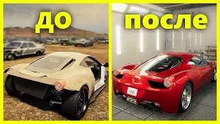 КУПИЛ БРОШЕННЫЙ ФЕРРАРИ НА АУКЦИОНЕ - ВОТ ЧТО С ПОЛУЧИЛОСЬ CAR MECHANIC SIMULATOR 2021