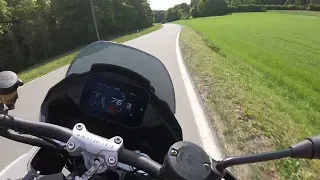 Moto Guzzi V100 Mandello - Probefahrt