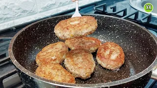 No more Meat in the cutlets!  The recipe is a godsend.