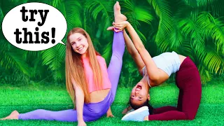 100 GYMNASTICS DARES IN 1 HOUR