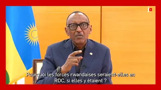 President Kagame discusses Tshisekedi’s threats, M23 & the DRC, Burundi & FDLR alliance