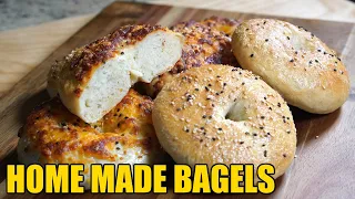 Soft Chewy Easy Bagel Recipe That You Can Make at Home | Episode 6 4K