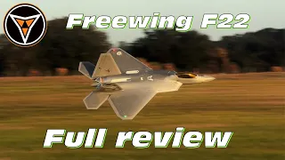 Coolest 90mm jet? | Freewing 90mm F22 Raptor FULL REVIEW