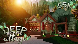 Deep Green Cottage | 65k | Roblox | Bloxburg | Speedbuild
