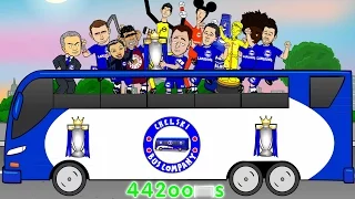 CHELSEA FC CHAMPIONS 2015 (Mourinho TROLLS the LEAGUE! cartoon premier league title 14-15)