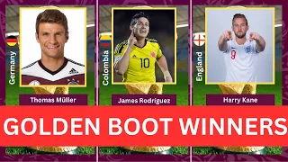 Golden Boot winners in FIFA World cup | Football