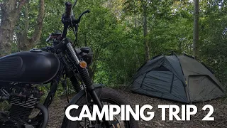Motorcycle Camping ASMR: Relaxing Sounds of Nature and Two Wheels