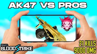 BLOODSTRIKE LEGEND RANK 21 KILLS 9000 DAMAGE AK47 PRO HANDCAM GAMEPLAY