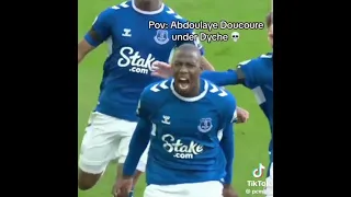 Abdoulaye Doucoure under Dyche 🥶🥶🥶