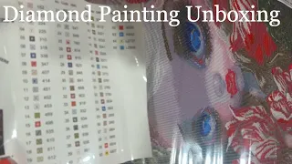 It's an UNBOXING! || My Diamond Painting from Craftibly