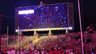 CLEMSON FULL ENTRANCE with the ROCK RUB & RUN DOWN THE HILL !!!