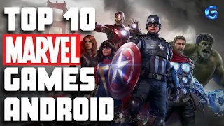 Top 10 Avengers Games for Android & IOS | New Games | 2022 #marvel #marvelgames